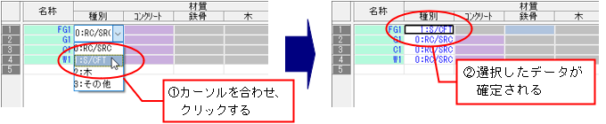 グリッドシート